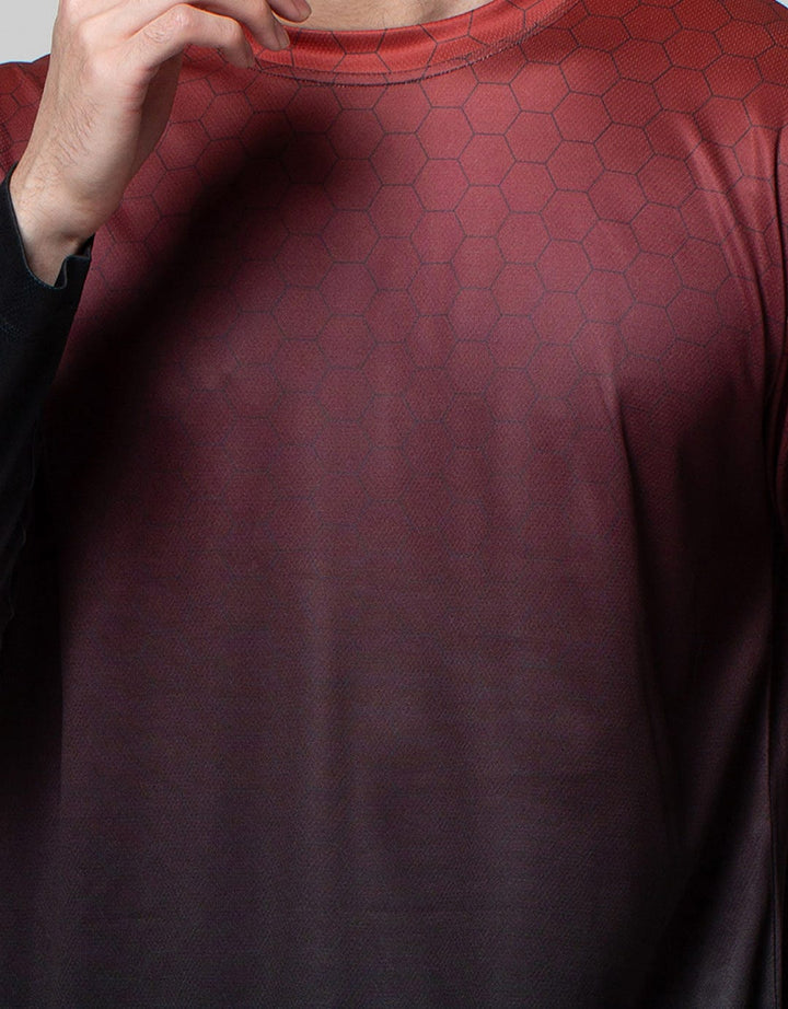 Nevada Sport Long Sleeve T-Shirt Gradation Sublim Non Hole Mesh