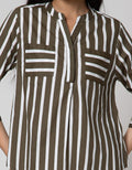 Connexion Stripes Cott Blouse Women