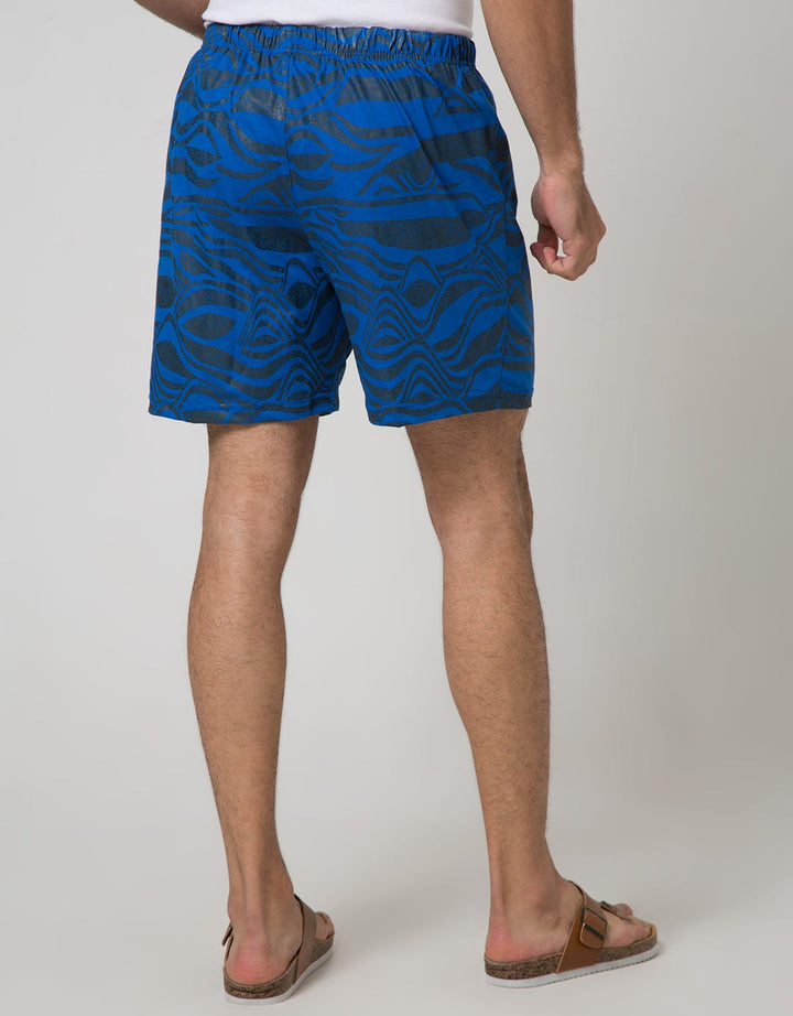 Cole Boxer Knit Geo Print