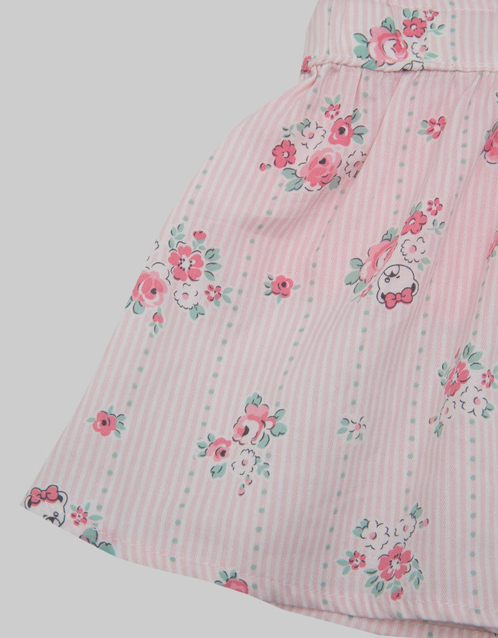 Pipiniko Short Sleeve Midi Dress Newborn Ovl Bear Set Knit