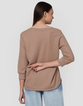 Connexion Waffle Plain Kaos Wanita
