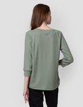 Connexion Waffle Plain Kaos Wanita