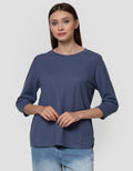 Connexion Waffle Plain Kaos Wanita