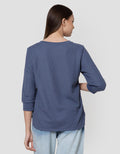 Connexion Waffle Plain Kaos Wanita