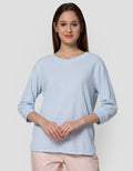 Connexion Waffle Plain Kaos Wanita