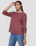 Connexion Waffle Plain Kaos Wanita