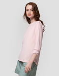 Connexion Waffle Plain Kaos Wanita
