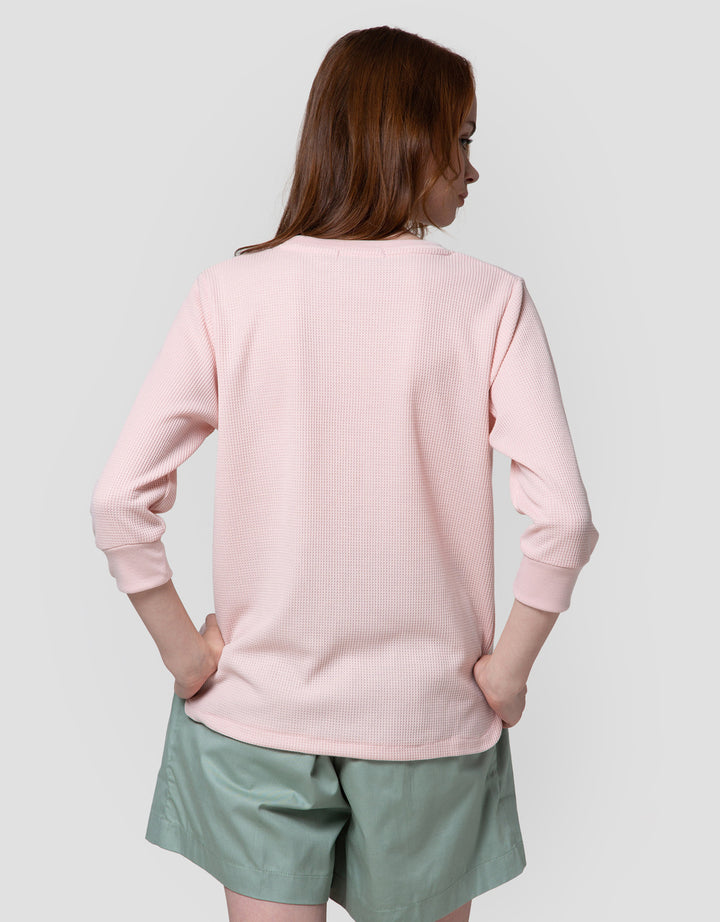 Connexion Waffle Plain Kaos Wanita