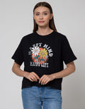 Nevada Short Sleeve T-Shirt Boxy Happy Mind Happy Life