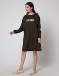 Nevada Long Sleeve Midi Dress Feel Good