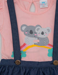 Pipiniko Overall Koala Dress Newborn Bayi