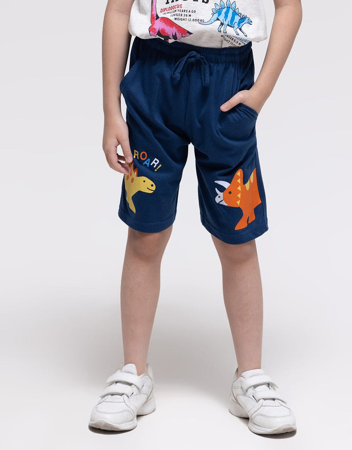 Little M Short Pants Jersey Dino