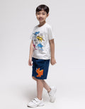 Little M Short Pants Jersey Dino