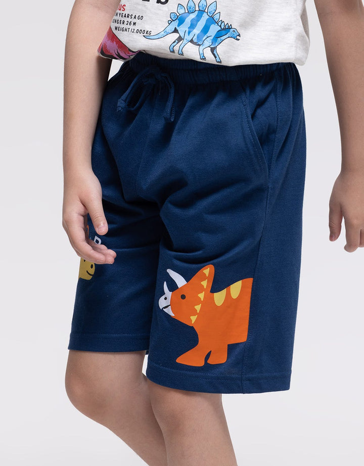 Little M Short Pants Jersey Dino