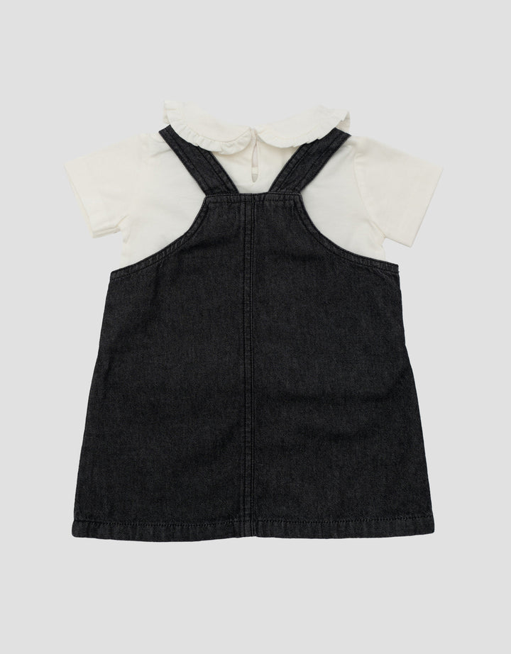 LITTLE M OVERALL DRESS BAYI