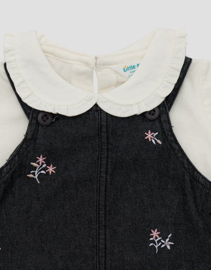 LITTLE M OVERALL DRESS BAYI