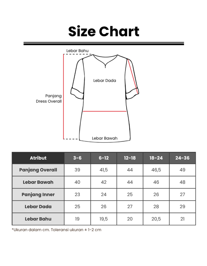 LITTLE M OVERALL DRESS BAYI