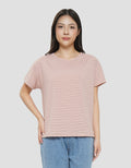 CONNEXION STRIPE PRINT KAOS WANITA