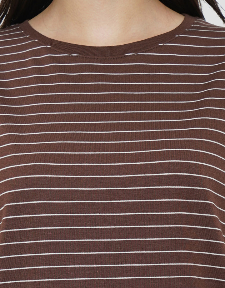 CONNEXION STRIPE PRINT KAOS WANITA