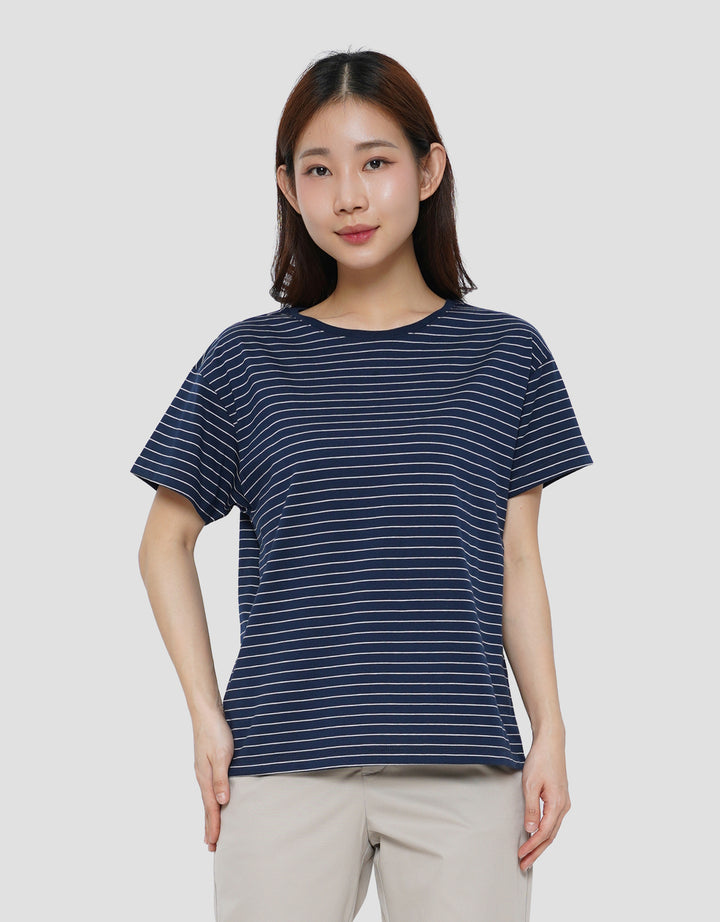 CONNEXION STRIPE PRINT KAOS WANITA
