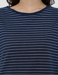 CONNEXION STRIPE PRINT KAOS WANITA