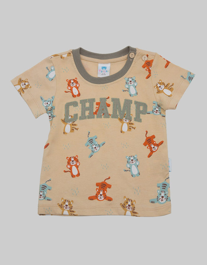 Pipiniko Short Sleeve T-Shirt Tiger Camp