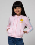 Little M Stripe Smile Jaket Anak Perempuan