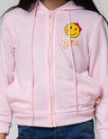 Little M Stripe Smile Jaket Anak Perempuan