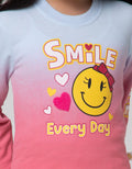 Little M Tie Dye Smile Everyday Sweatshirt