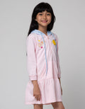 Little M Hoodie Smile Dress for Girls