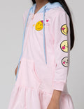 Little M Hoodie Smile Dress for Girls