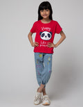 Little M Wash Print Celana Jogger Anak Perempuan