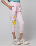 Little M Ban Stripe Jogger Anak Perempuan