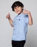 Little M Short Sleeve Kemeja Splash