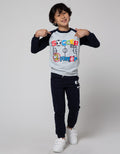 Little M Sweatshirt Raglan Soccer