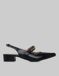 Details Slingback Gold Chain Sepatu Wanita