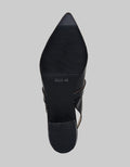 Details Slingback Gold Chain Sepatu Wanita