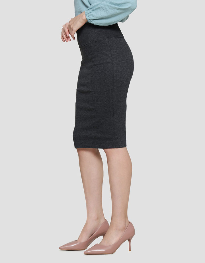 Cardinal Femme Back Zipper Rok Wanita