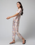 Disney Short Sleeve Pyjama Capri Bambi Bloom Rayon