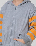 Little M Terry Racoon Jaket Anak Laki-laki