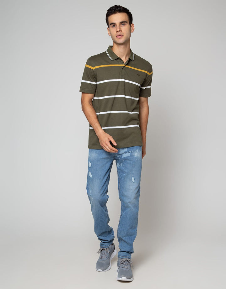 WALRUS POLO STRIPE T