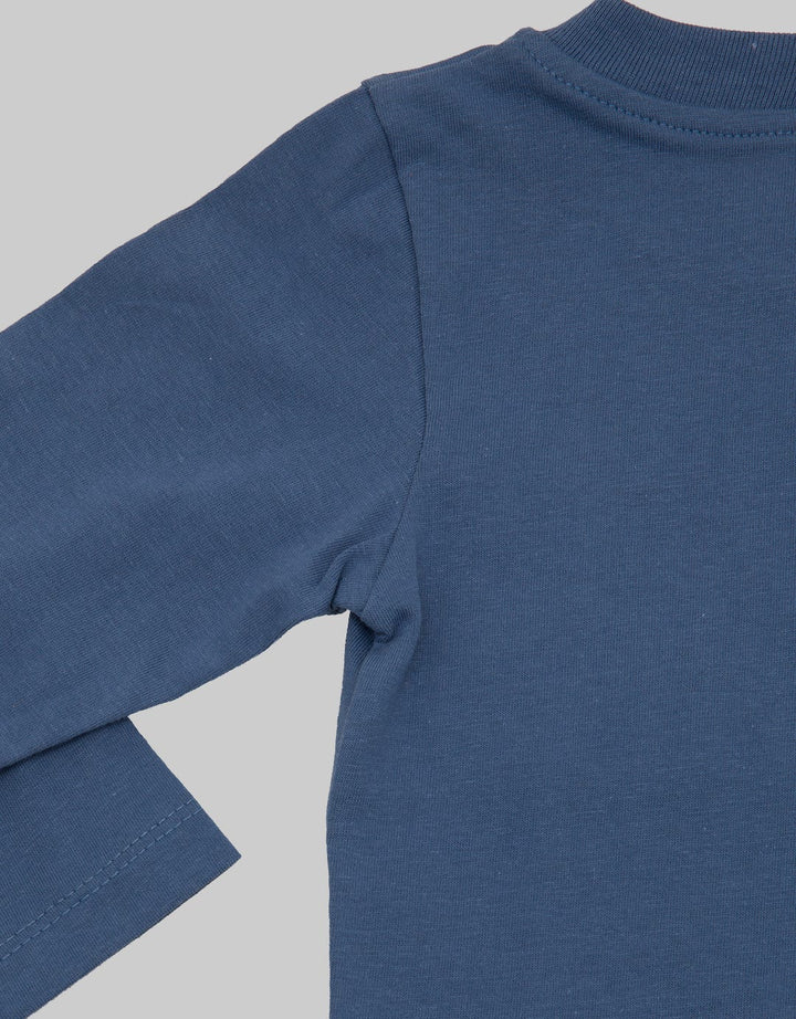 Pipiniko Long Sleeve T-Shirt Henley Bear Bola