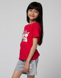 Little M Short Sleeve T-Shirt Xmas Hohoho Bunny