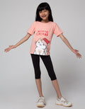 Little M Short Sleeve T-Shirt Xmas Merry Catmas