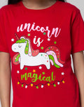 Little M Short Sleeve T-Shirt Unicorns Are Magical