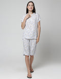 ST. YVES Short Sleeve Pyjama Capri Bird Love