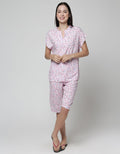 ST. YVES Short Sleeve Pyjama Capri Bird Love