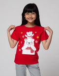 Little M Short Sleeve T-Shirt Splash Bear Tumpuk