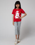 Little M Short Sleeve T-Shirt Splash Bear Tumpuk