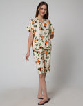 St. Yves Short Sleeve Pyjama Capri Ruelia Root 3/4